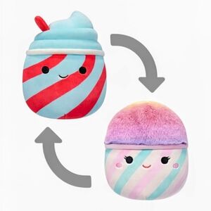 NEW Squishmallows Flip-A-Mallows Tucker and Bevin